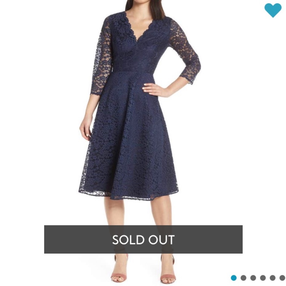Harper Rose Lace fit & Flare Dress